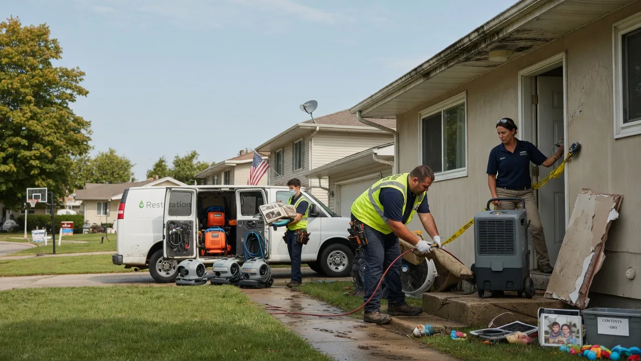 Water Damage Restoration in Darrouzett, TX near me